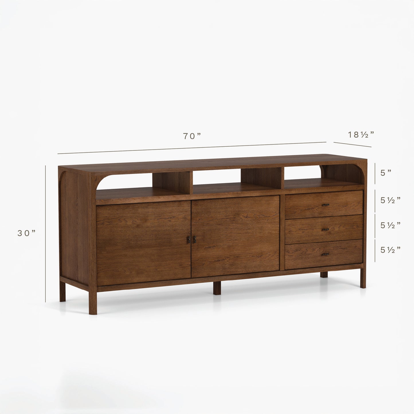 Cali Oak Sideboard