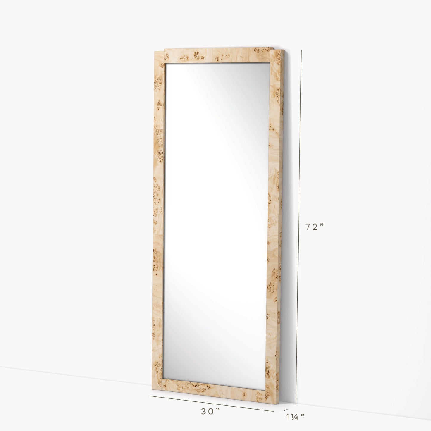 Wesley Burl Floor Mirror