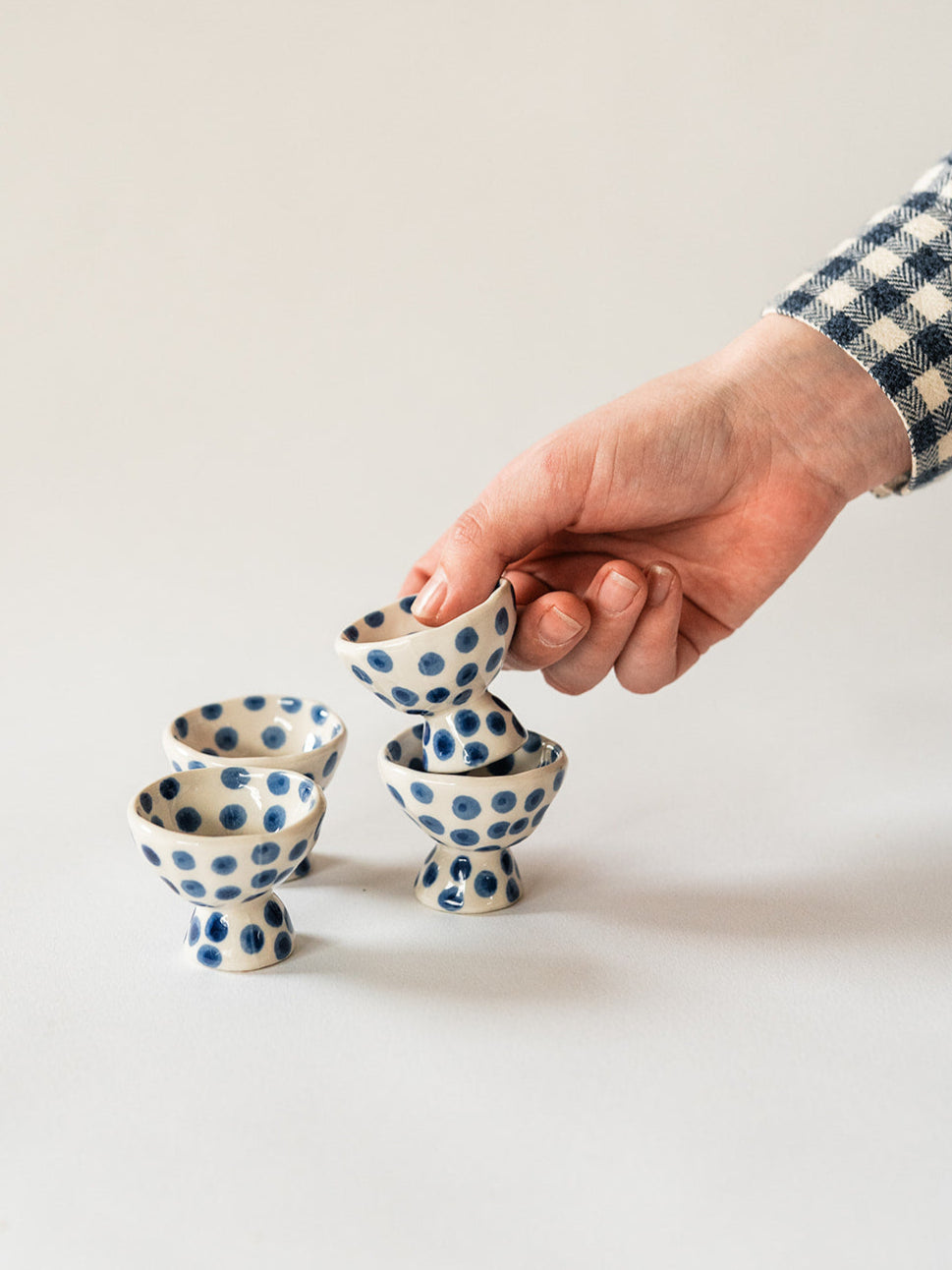 Dottie Egg Cups - Set of 4