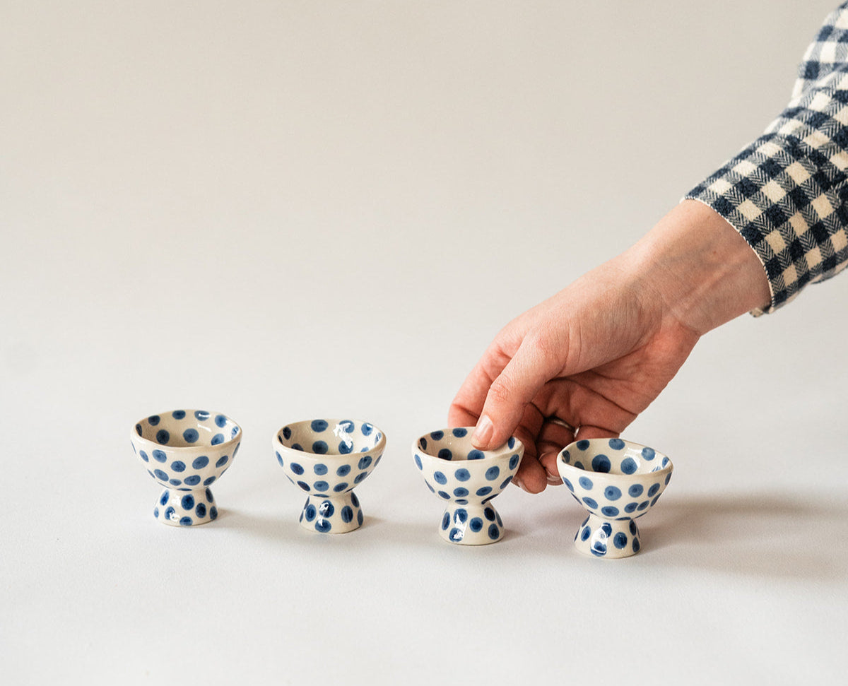 Dottie Egg Cups - Set of 4