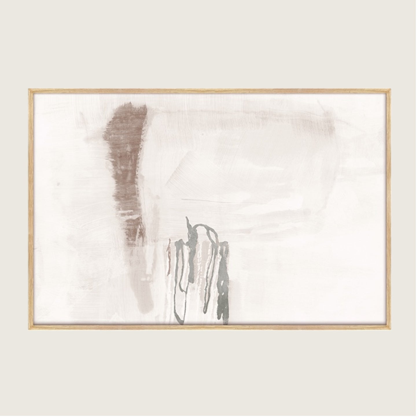 Dosha Taupe Wall Art