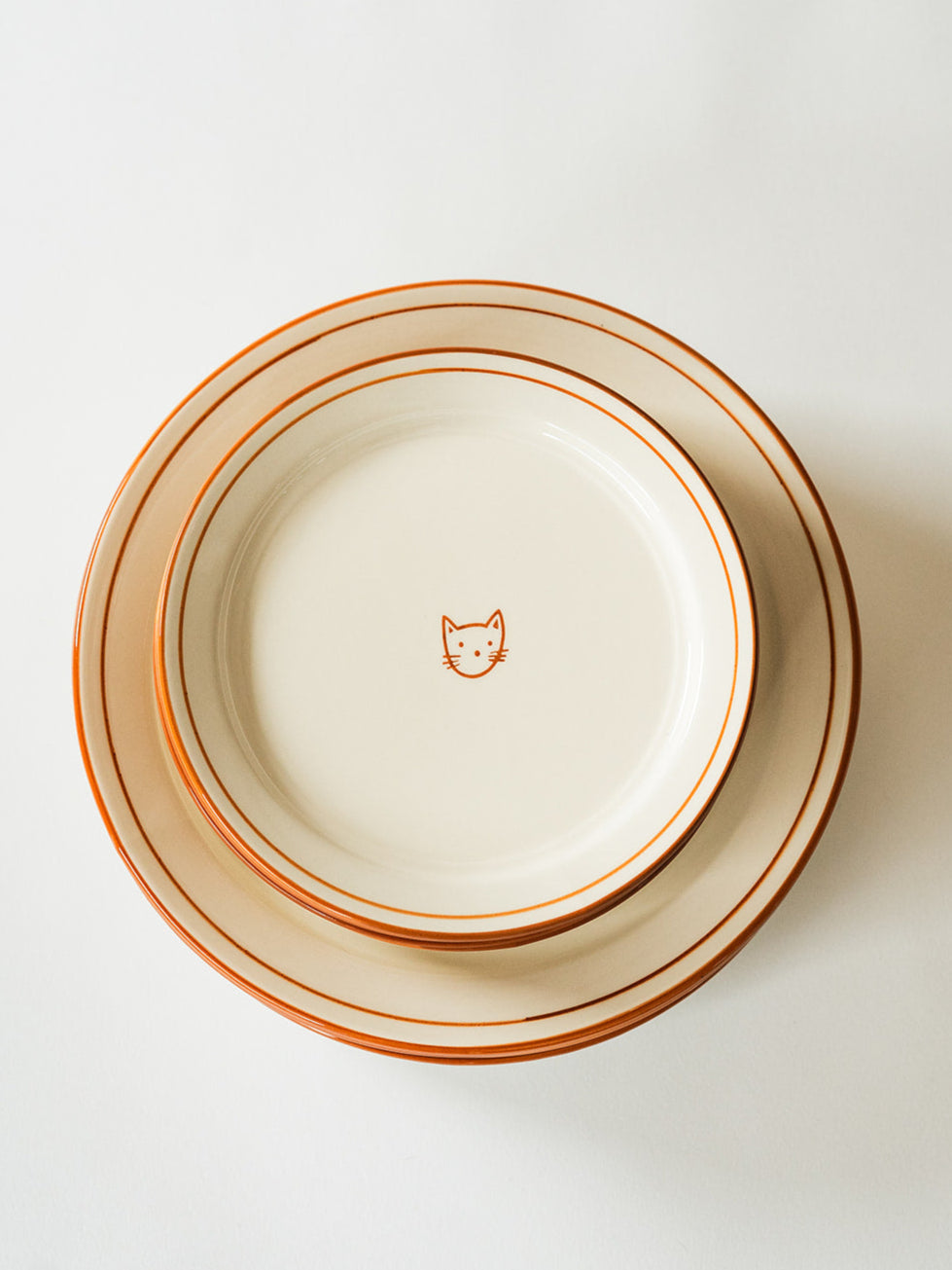 Melrose Icon Plates - Cat - Set of 4