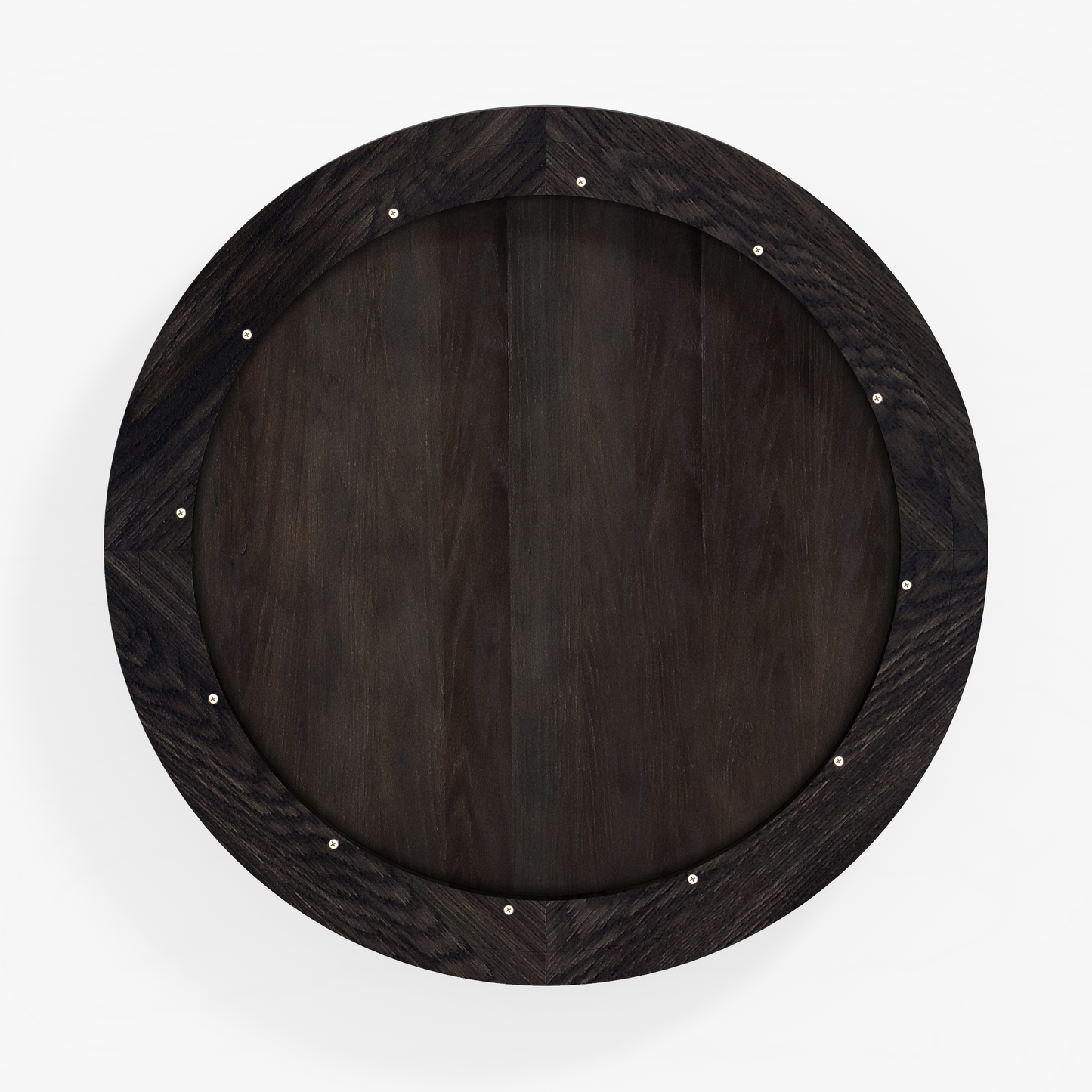Buddy Round Oak Mirror