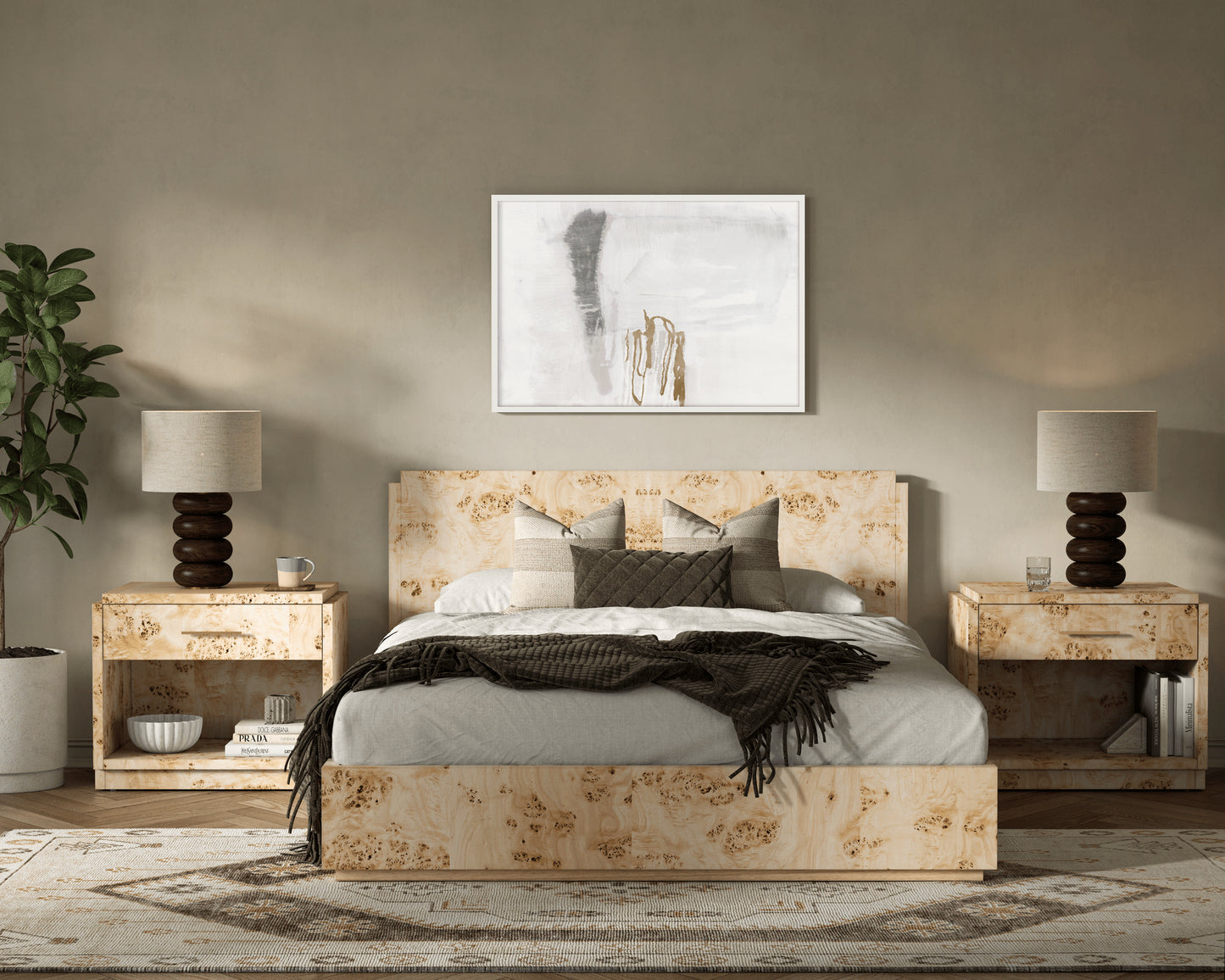 Dosha Gray Wall Art