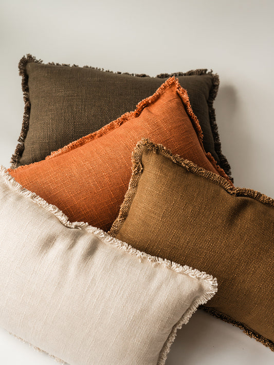 Luxe Linen 12x20 Lumbar Pillow